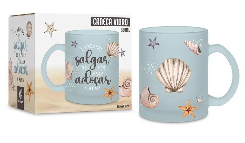 CANECA VIDRO DIAMOND