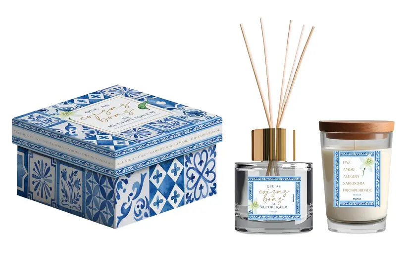KIT VELA AROMATICA + DIFUSOR
